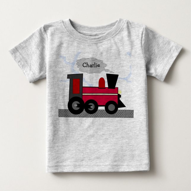 Train Baby T-Shirt (Front)