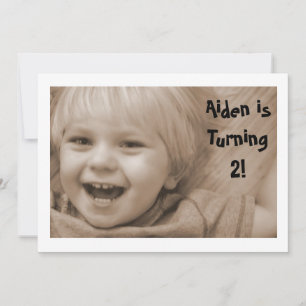 Train Birthday Invitation