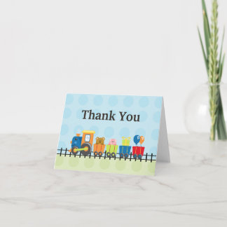 Train Birthday Party Invitation