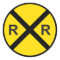 Train Birthday Party (Railroad Crossing Sign)