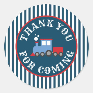 Train birthday party Stickers