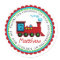 Train Birthday Stickers