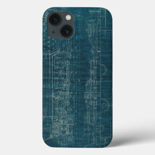 Train Blueprint I iPhone 13 Case