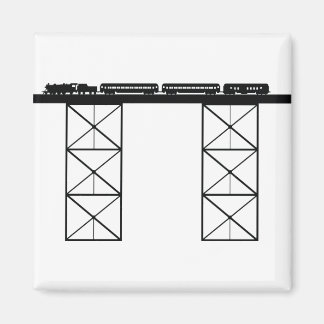 Train Bridge Magnet