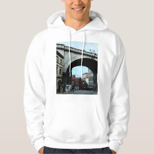 Train bridge , Newcastle upon tyne Hoodie