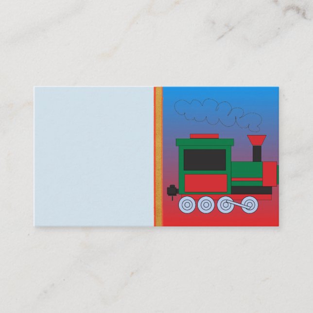 Train Business Card (Front)