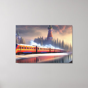 Train Canvas Print