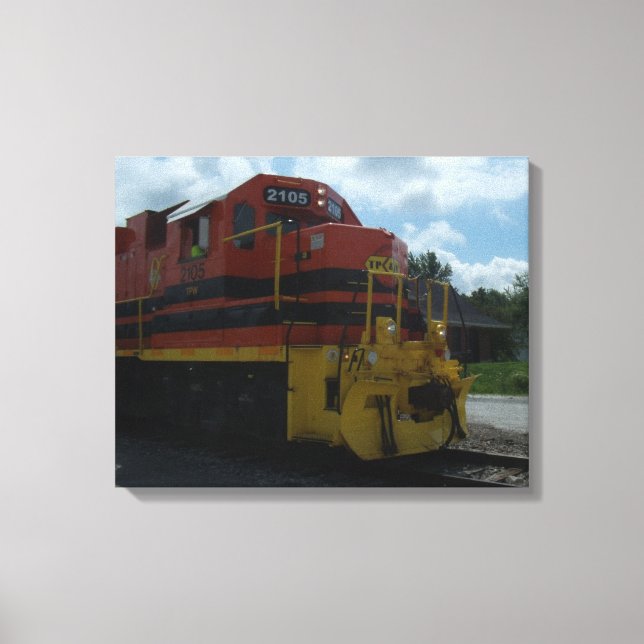 Train Canvas Print (Front)