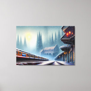 Train Canvas Print