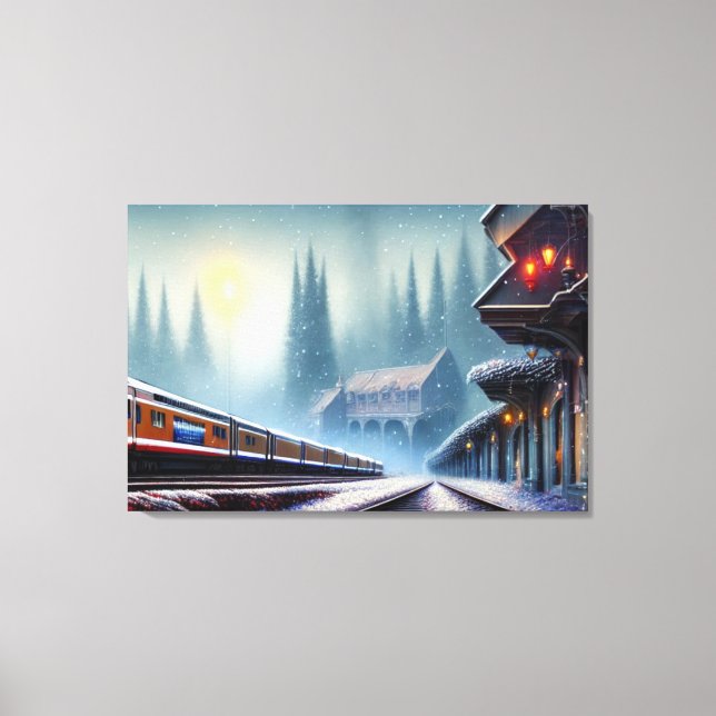 Train Canvas Print (Front)
