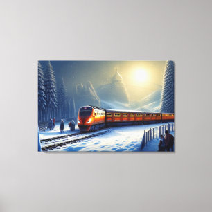 Train Canvas Print