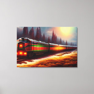 Train Canvas Print