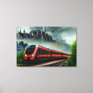 Train Canvas Print