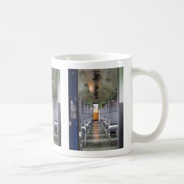 Train Carriage Thailand ... Southeast Asia Travel Coffee Mug (Right)