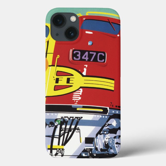 Train Case-Mate iPhone Case (Back)