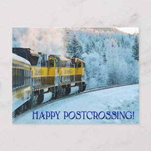 Train de croisement - Carte postale