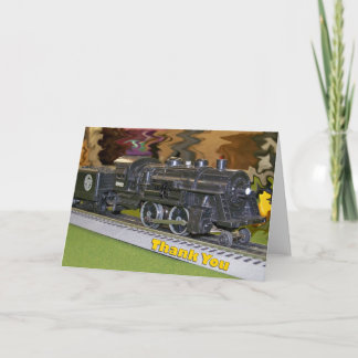 Train de modèle d'échelle d'O - Merci