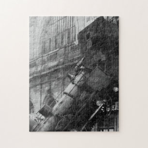 Train Derailment At Montparnasse Station - 1895 Jigsaw Puzzle