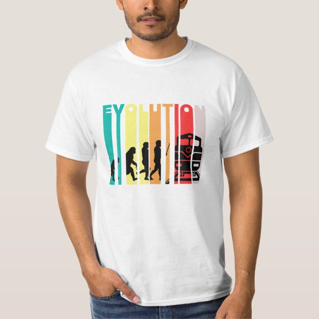 Train Driver Evolution Steam T-Shirt (Front)