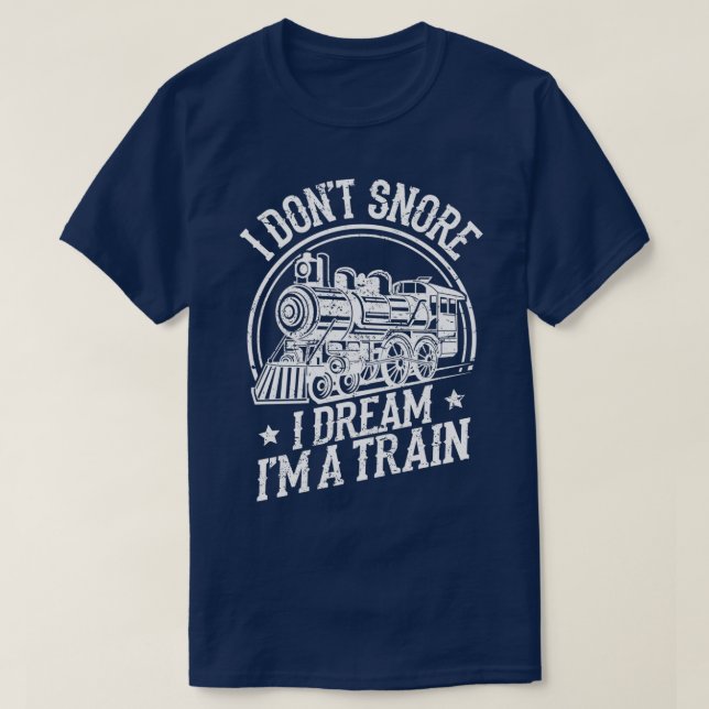 Train Driver Railroad Engineer Locomotive Engineer T-Shirt (Design Front)