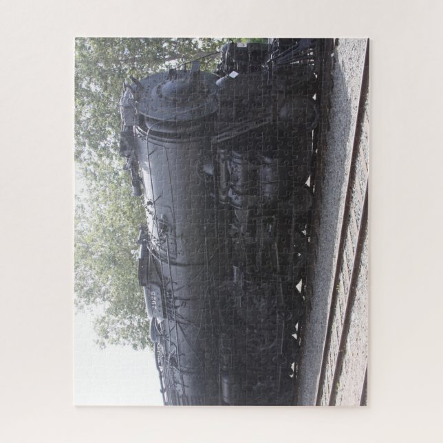 Train Engine Jigsaw Puzzle (Vertical)