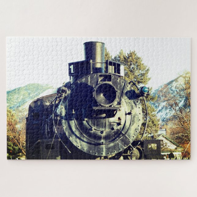 Train Engine Jigsaw Puzzle (Horizontal)