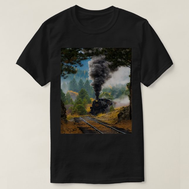Train Engine  T-Shirt (Design Front)