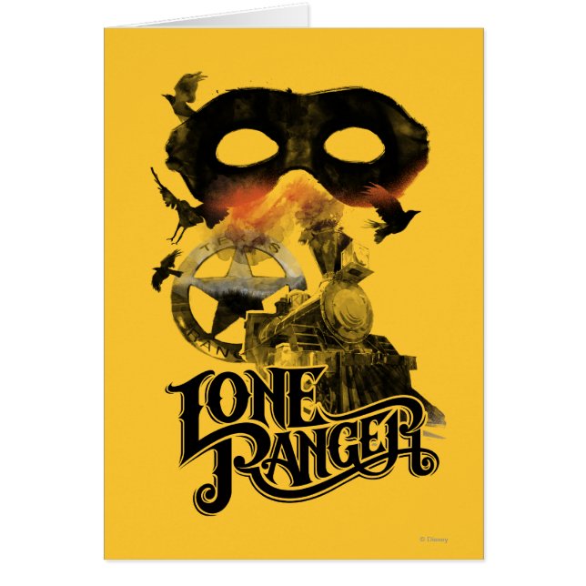 Train et masque de Ranger Lone (Devant)