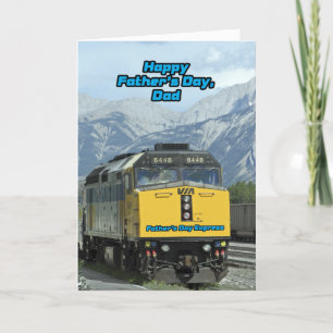 Train Fête des pères Express à la carte papa