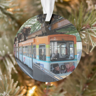 Train flottant Orange Blue Wuppertal