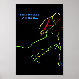 Train for 3 poster