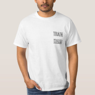 Train Hard Gym Typography Design | Fitness Motivat T-Shirt