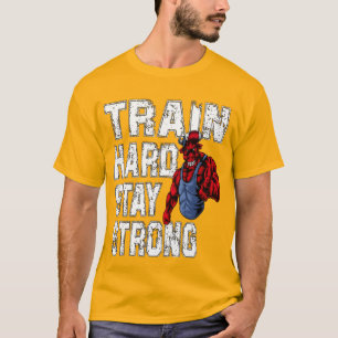 Train Hard Stay Strong – Motivational Gym  T-Shirt