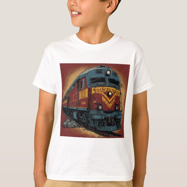 Train Hard, Win Easy printed Tshirt  (Front)