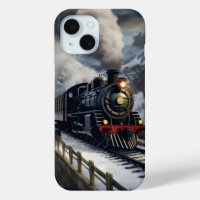 Train in Mountains