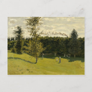 Train in the Countryside (1870) Postcard