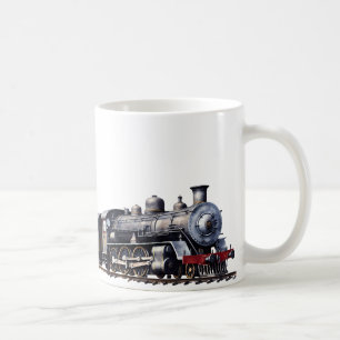 Train In Watercolor Style Coffee Mug