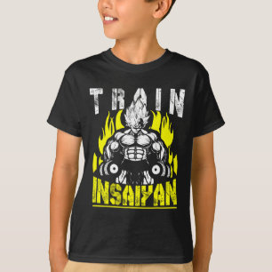 Train Insane Or Remain the Same Funny Workout Humo T-Shirt