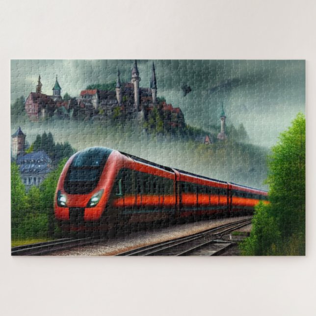 Train Jigsaw Puzzle (Horizontal)