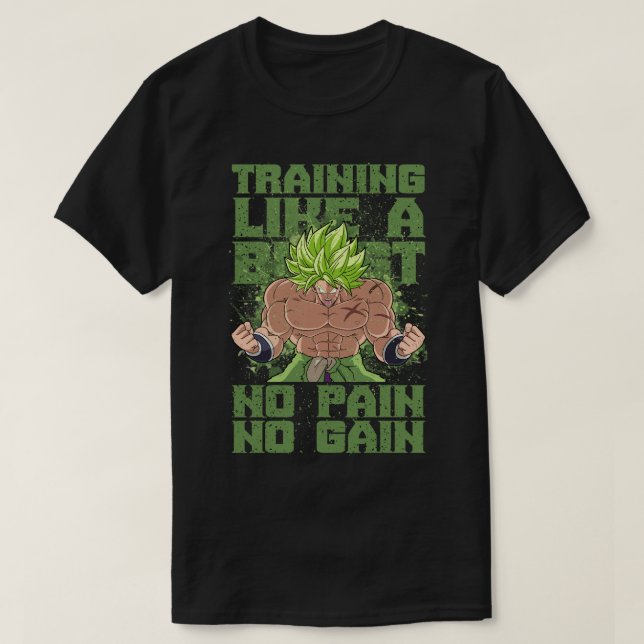 TRAIN LIKE A BEAST T-Shirt (Design Front)