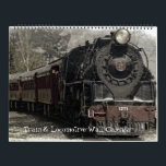 Train & Locomotive Wall Calendar<br><div class="desc">Introducing the **WitCraft Designs Photographic Wall Calendar** – Your Gateway to a Year of Enchantment! 🌟 Unveil the Extraordinary: Prepare to be captivated by 12 months of breathtaking, one-of-a-kind artworks that celebrate the magic in every corner of our world. Each calendar page is a masterpiece in itself, featuring stunning photography...</div>