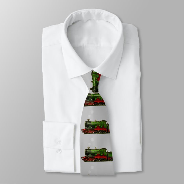 Train Lover Tie (Tied)