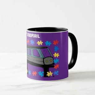 Train Monorail Autism Aspergers Sensory Mug