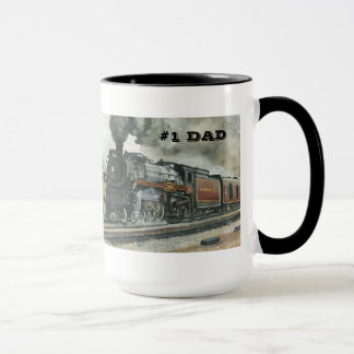 Train Mug for #1 Dad