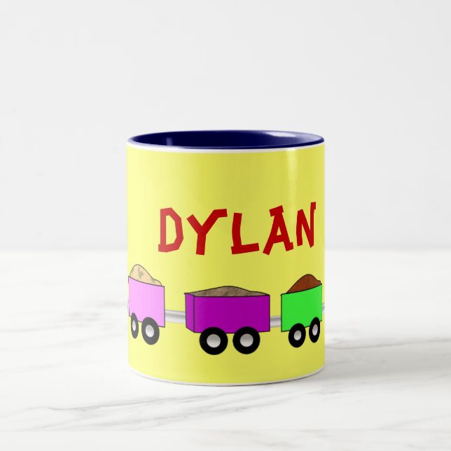 Train Mug - personalized (Center)