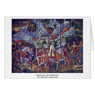 Train Of The Epiphany By Gozzoli Benozzo