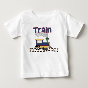 Train on Track Baby T-Shirt