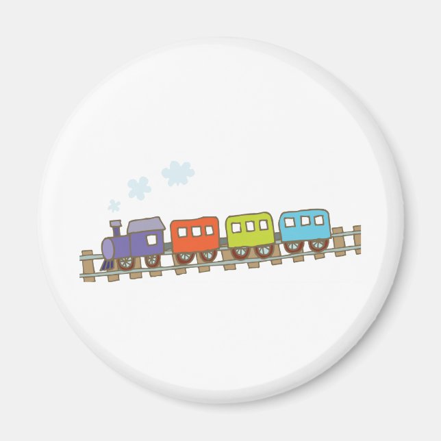 Train on Track Magnet (Front)