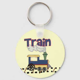 Train on Track Tshirts and Gifts Keychain