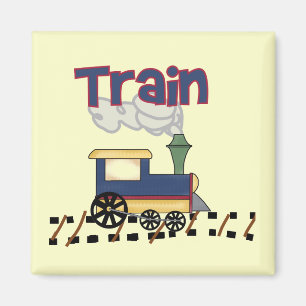 Train on Track Tshirts and Gifts Magnet